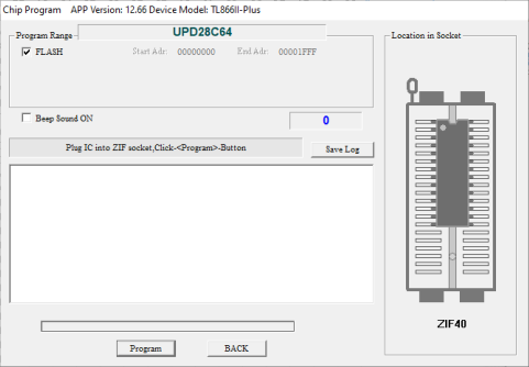 Program window